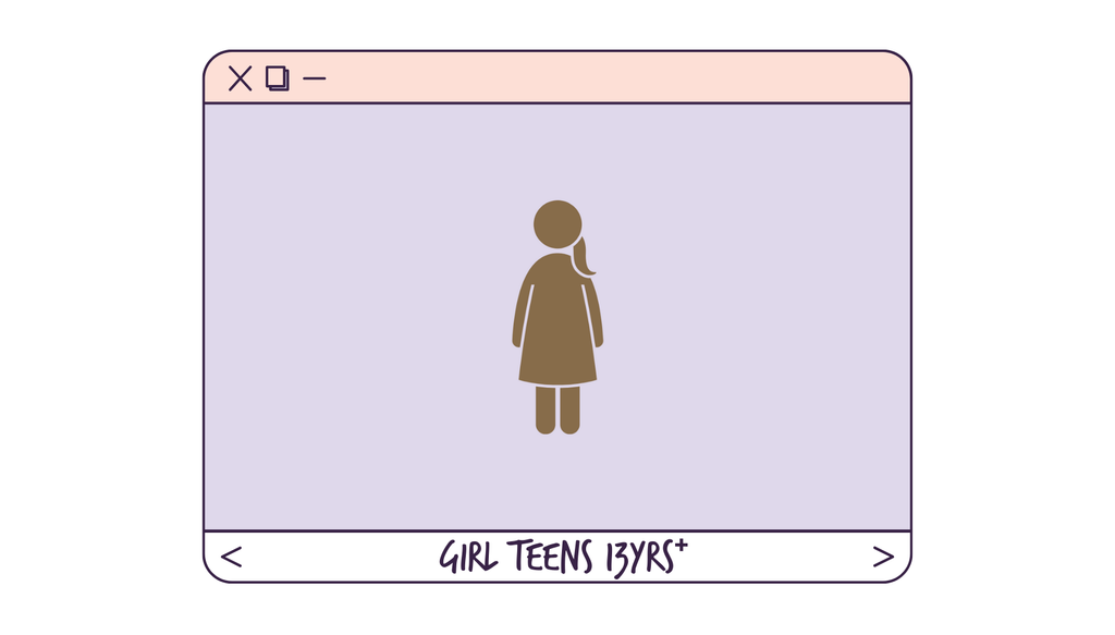 GIRL TEENS 13yrs+